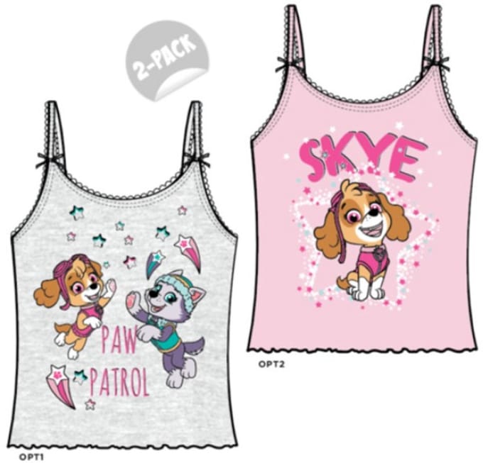 Paw Patrol kindertanktop 2-delige set 98/104 cm
