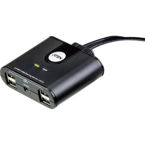 ATEN US224 2-poorts USB-perifeerdelingsapparaat USB hub