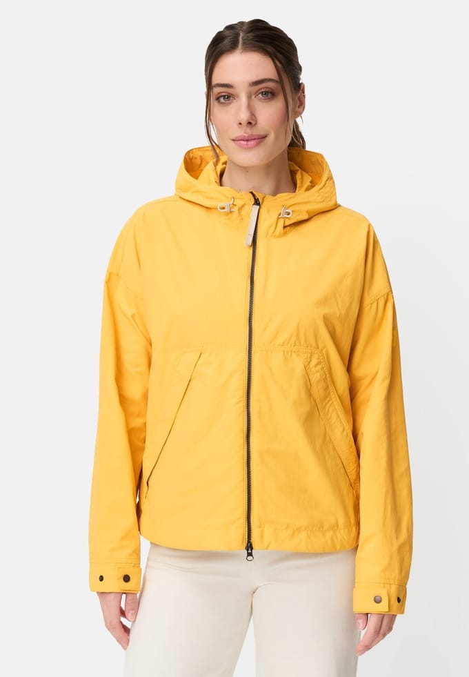 camel active Gemakkelijk in te pakken tussenjas in oversized fit - Maat womenswear-38 - Geel