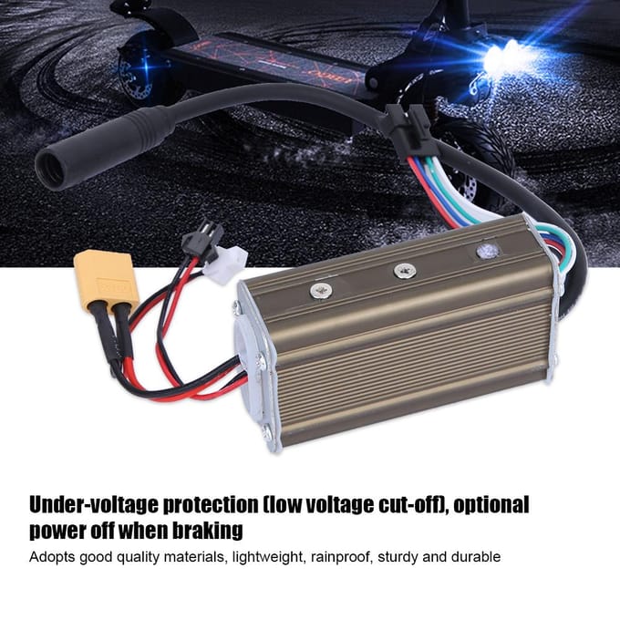 Duurzaam 36V Controller Paneel voor 8 inch KUGOO Elektrische Scooter Fietsaccessoire gray