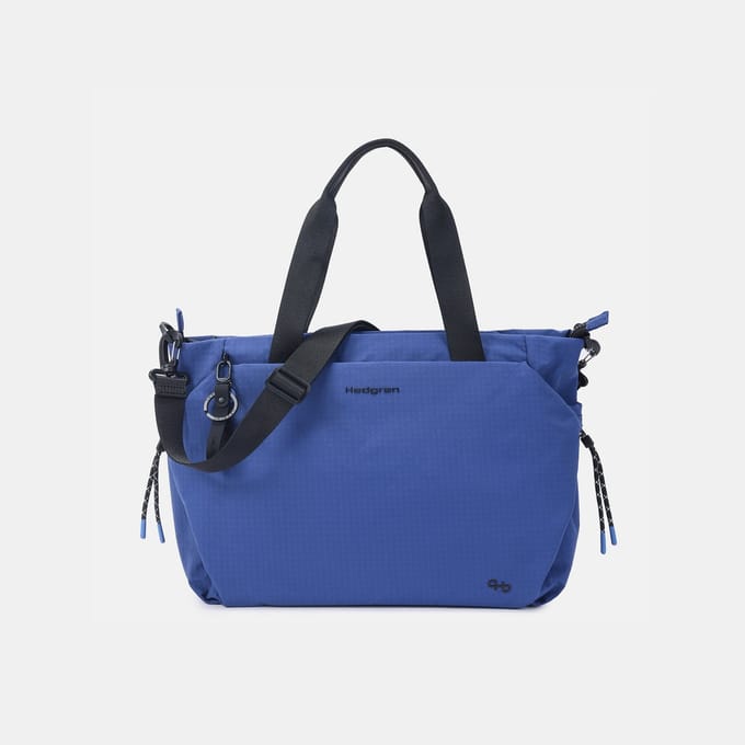 Hedgren Satoshi Dames Shopper met laptopvak 14 inch – Waterafstotend – Bellwether Blue
