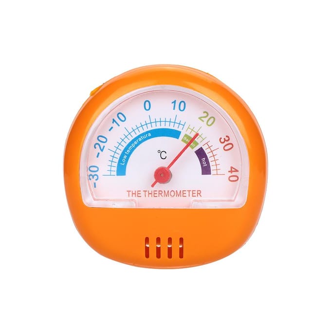 Koelkast Vriezer Thermometer Grote Wijzerplaat Thermometer (Mechanisch) geel