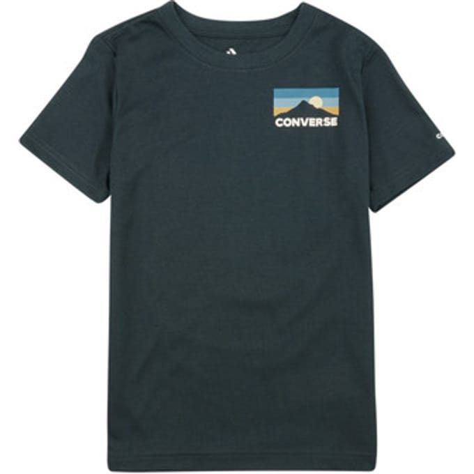 T-shirt Korte Mouw Converse CIRCLEMOUNTAINLOCKUP
