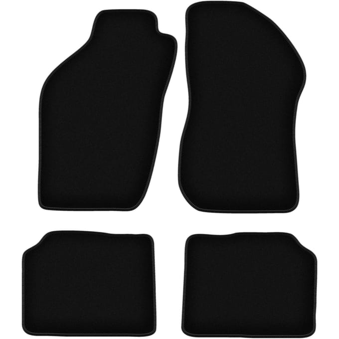 BASIC zwarte veloursmatten voor: Alfa Romeo 145 hatchback (1994-2001)