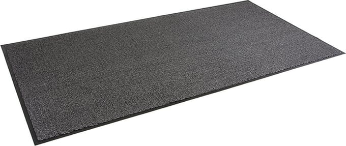 Rubbermagazijn - Deurmat voor binnen 120 x 240 cm - Donkergrijs