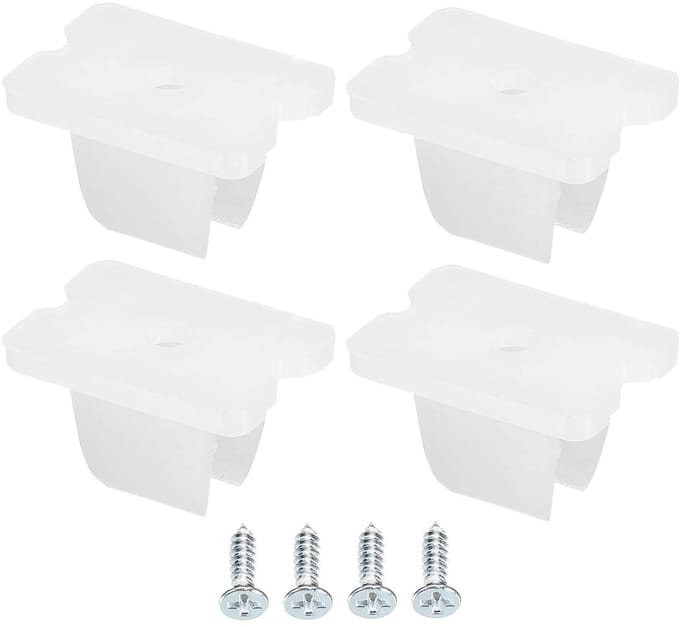 Cosensi - Dailygoods - 30 Stuks Waterdichte LED-strip Montageclips