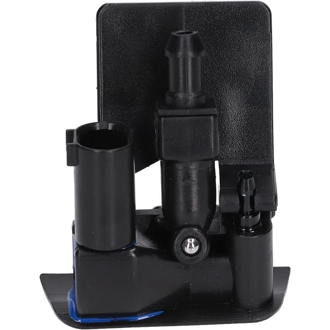 Buse d'eau d'essuie-glace de pare-brise 61667161469 Remplacement résistant à l'usure pour X5 E70 2006‑2010 black