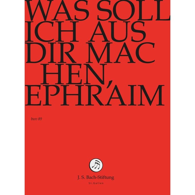 Chor & Orchester Der J.S. Bach-Stiftung, Rudolf Lutz - J.S. Bach: Was Soll Ich Aus Dir Machen, (DVD)