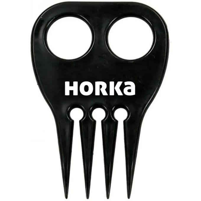 Horka Invlechtkam 9 Cm Zwart