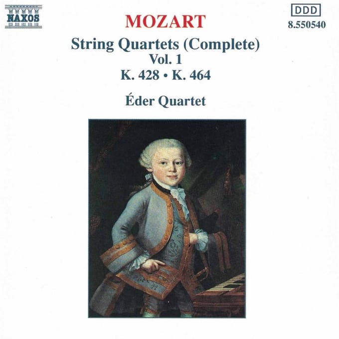 Eder Quartet - Mozart: String Quartets 1 (CD)