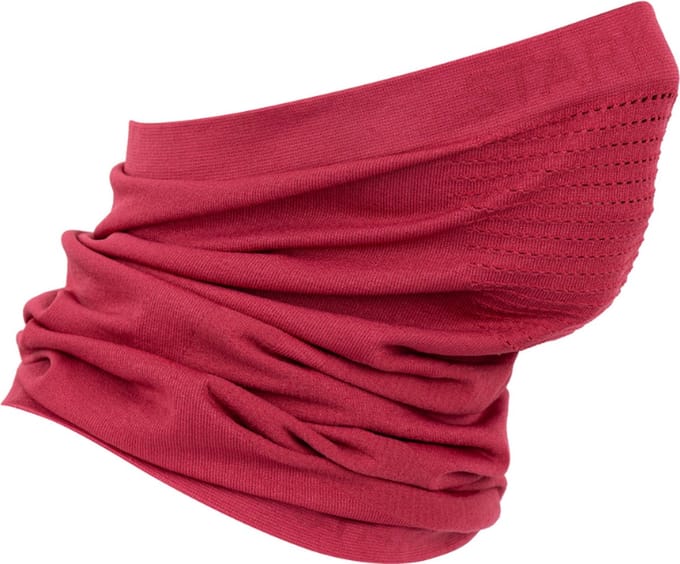 Multifunctioneel Nekwarmer met ademende mesh-voering - Holly-berry - Maat One-size