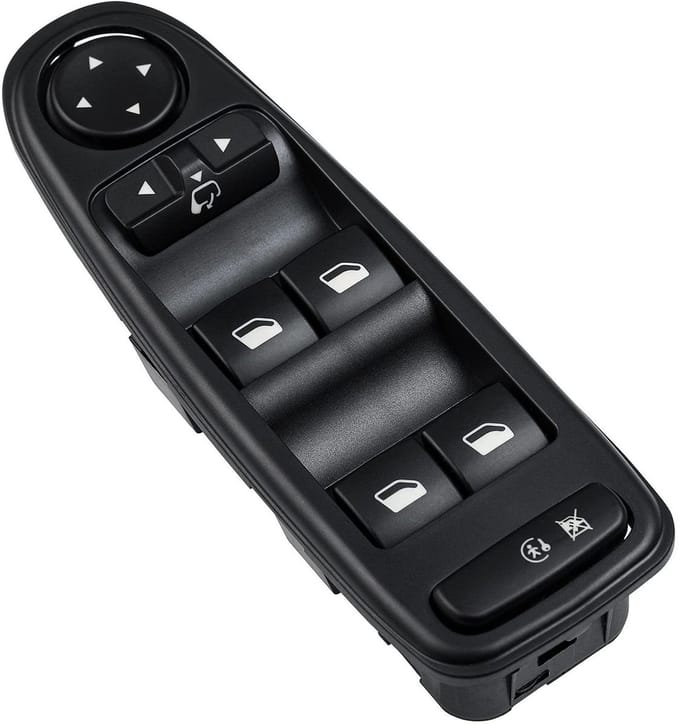 Raamhendel Schakelaar - Raambediening Knop - Auto Interieur - Directe Vervanging OE - 6+3 Pins
