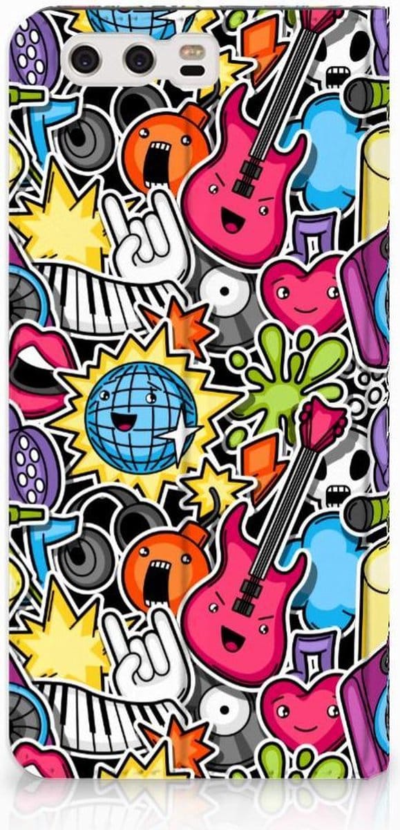 Huawei P10 Plus Hippe Standcase Punk Rock