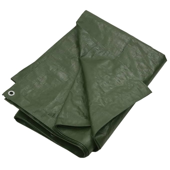 vidaXL - Dekzeil - 180 - g/m² - 3x4 - m - HDPE - groen
