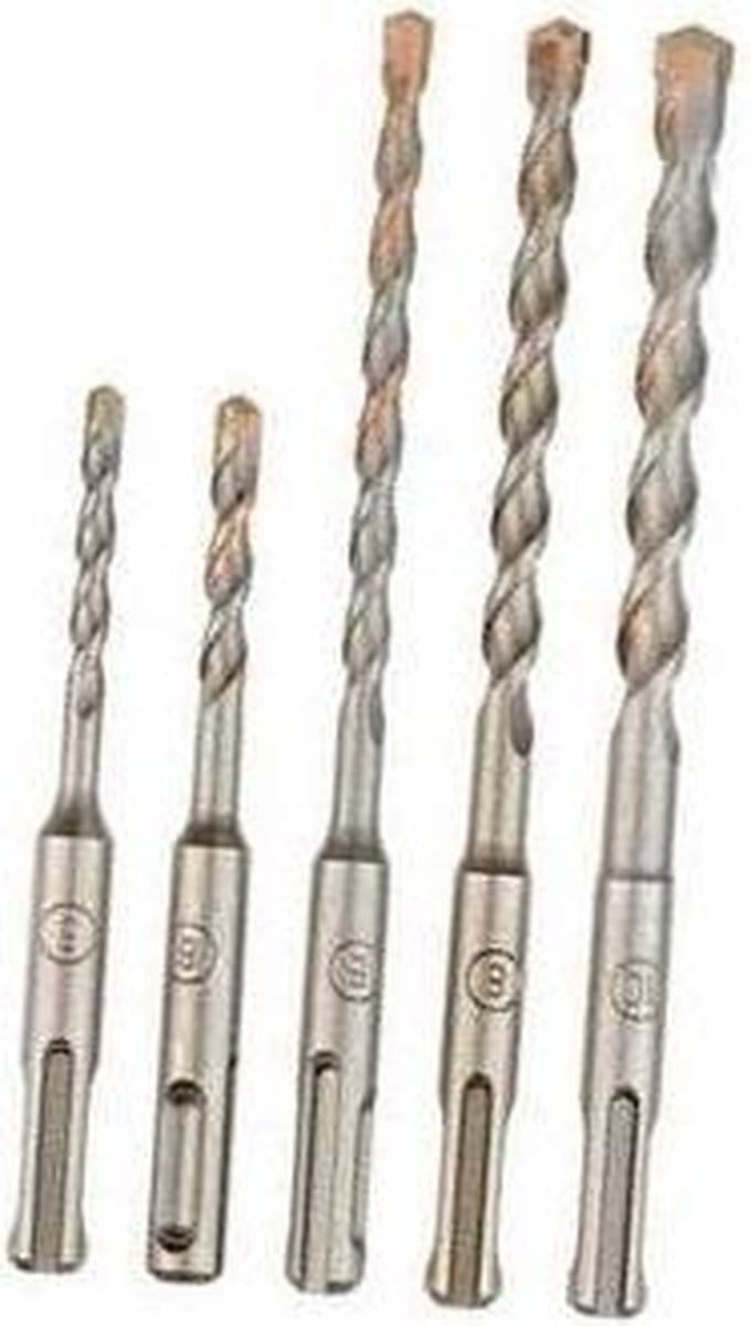 DeWalt DT60301 5-Delige SDS-Plus borenset in Plastic tube - 5 - 10mm