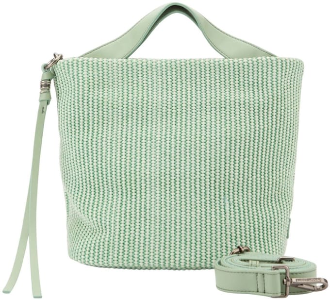 FREDsBRUDER Handtas Schoudertas City - Beach - Repeat Handbag Sage Mintgroen