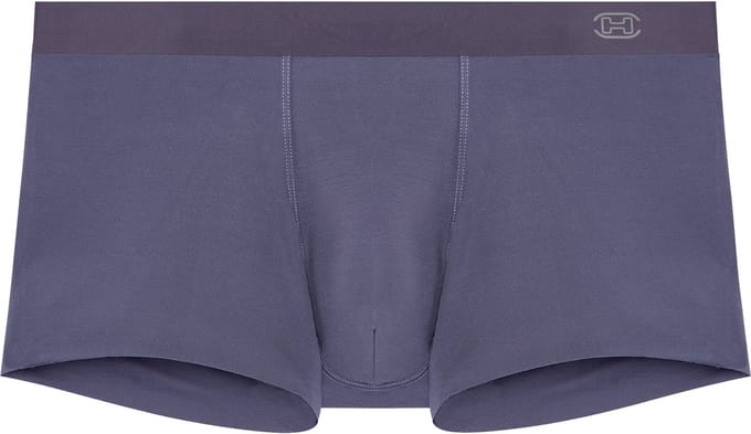HOM Modal clean cut comfort boxer briefs (1-pack) - heren boxer - grijs