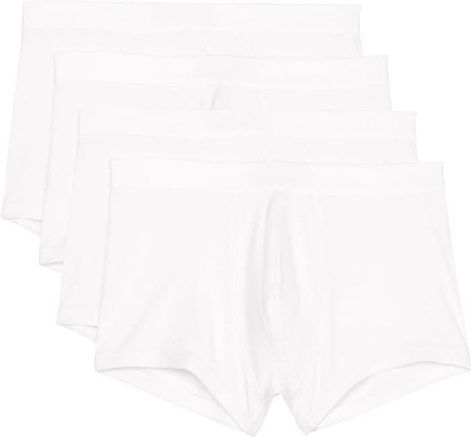Marc O'Polo Heren retro short / pant 4 pack Iconic Rib Cotton