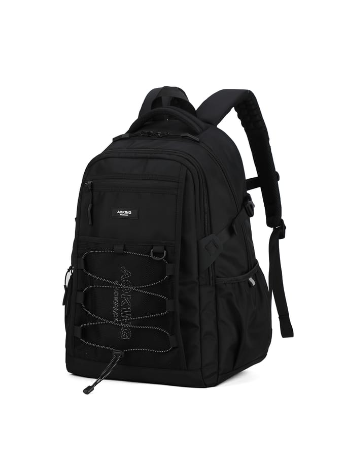 Aoking Rugzak Uniseks BLACK