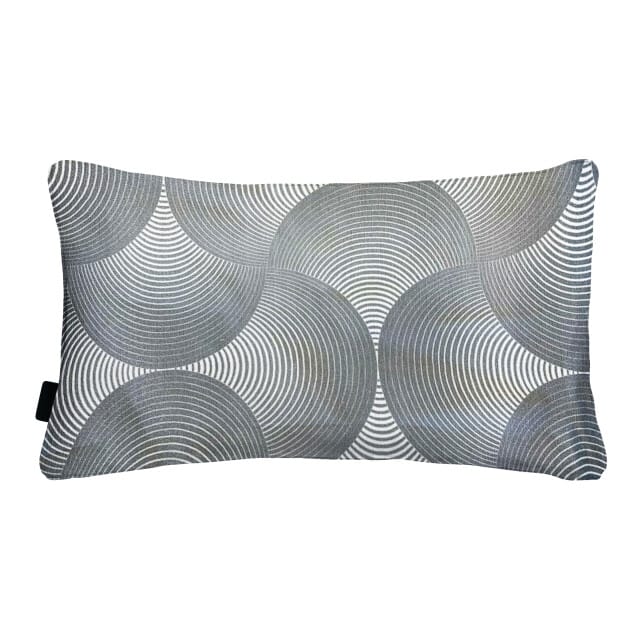Madison - Sierkussen Napels - Grijs - 30x50x10cm - Set van 4