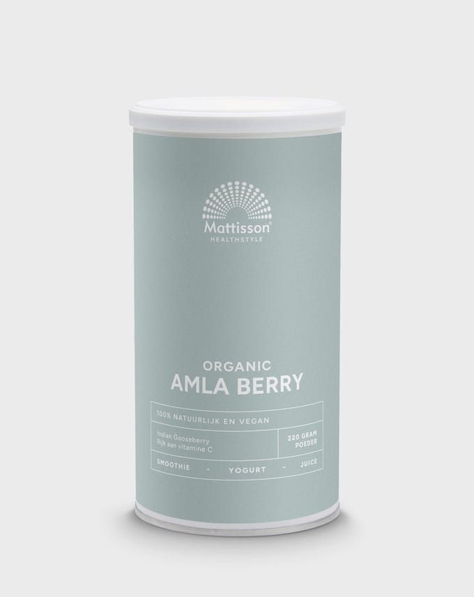 Mattisson - Biologische Amla Berry Poeder - Vegan - 220 Gram
