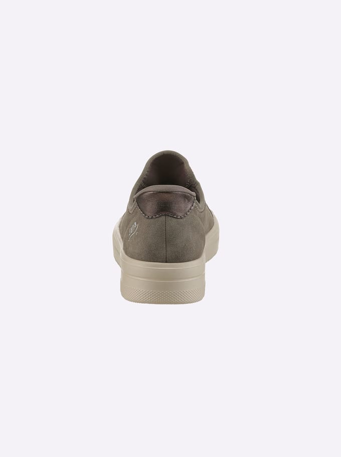 Jana Step In Dames Instapper - 23764-231 Taupe - Wijdte H - Maat 37