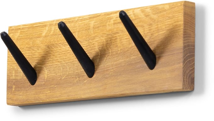 Spinder Design kapstok Nub 3 - Eiken - 3 haken - Eikenhout