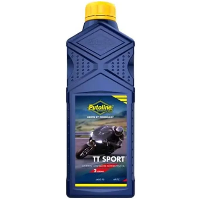 Putoline TT Sport 2 Stroke Synthetic Low Smoke Motorcycle Oil