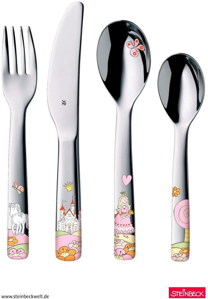 WFM Kids - Kinderbestekset - 4-delig - Princes Anneli