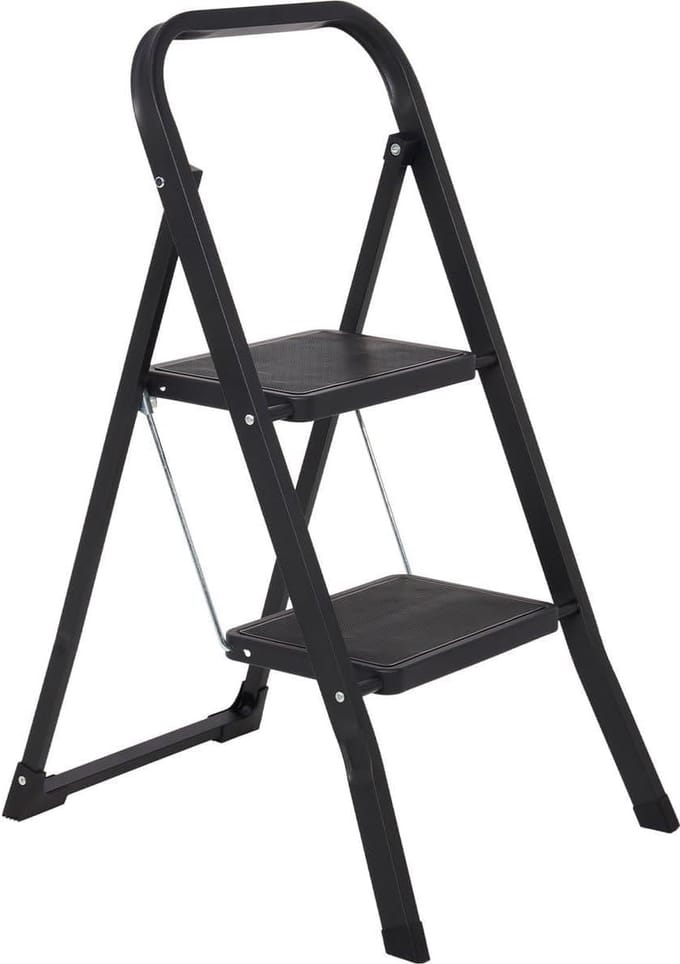 Huishoudtrap - Trapladder Inklapbaar - Keukentrap - Aluminium