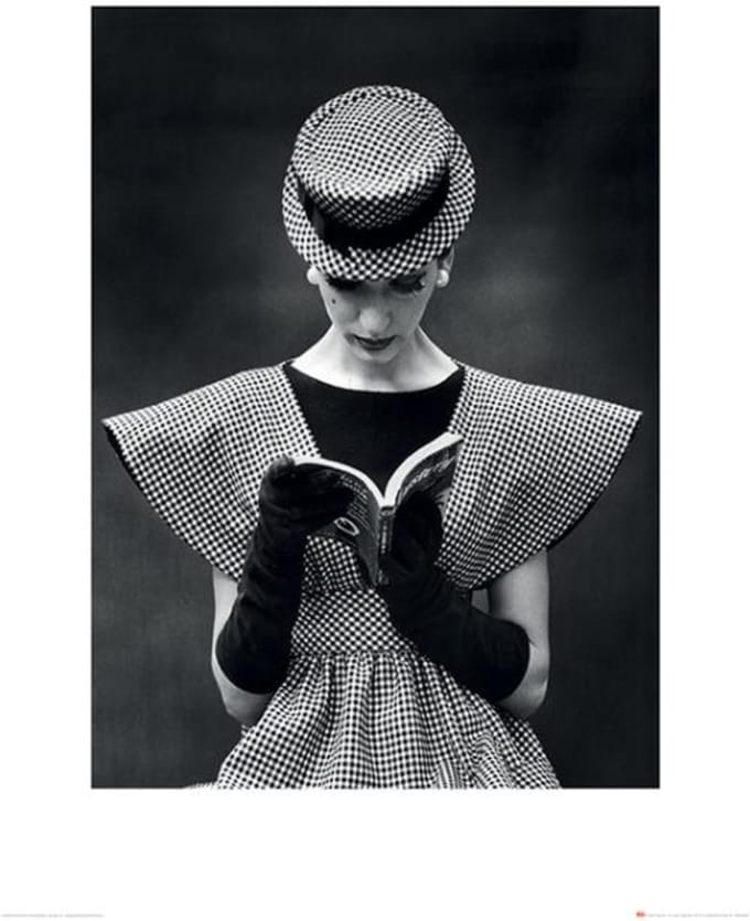 Kunstdruk Time Life - Wide Shoulder Fashion 1959 60x80cm