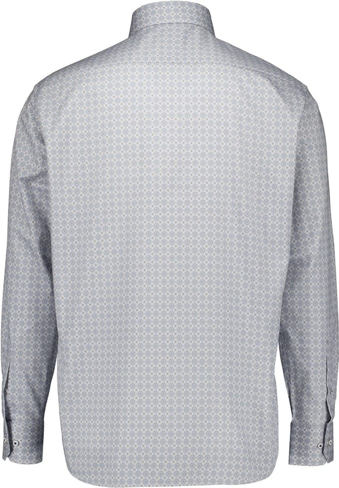 Eterna - Overhemd Blauw Eterna Lange Mouw Overhemd Blauw 1067 X18k