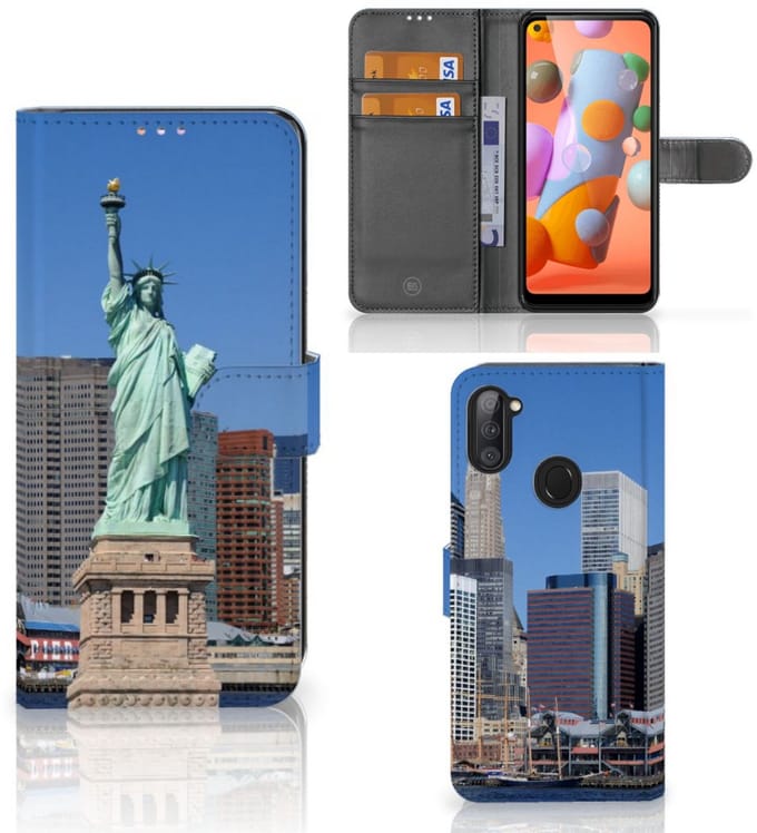 Samsung Galaxy M11 | A11 Flip Cover Vrijheidsbeeld
