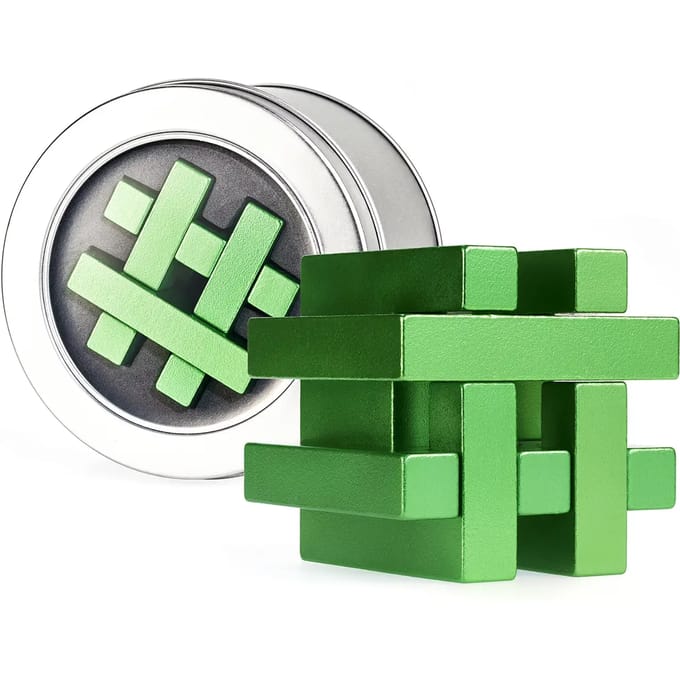 Eureka 3d Puzzle 3d-puzzel Breinbreker 9 Cm Staal Groen