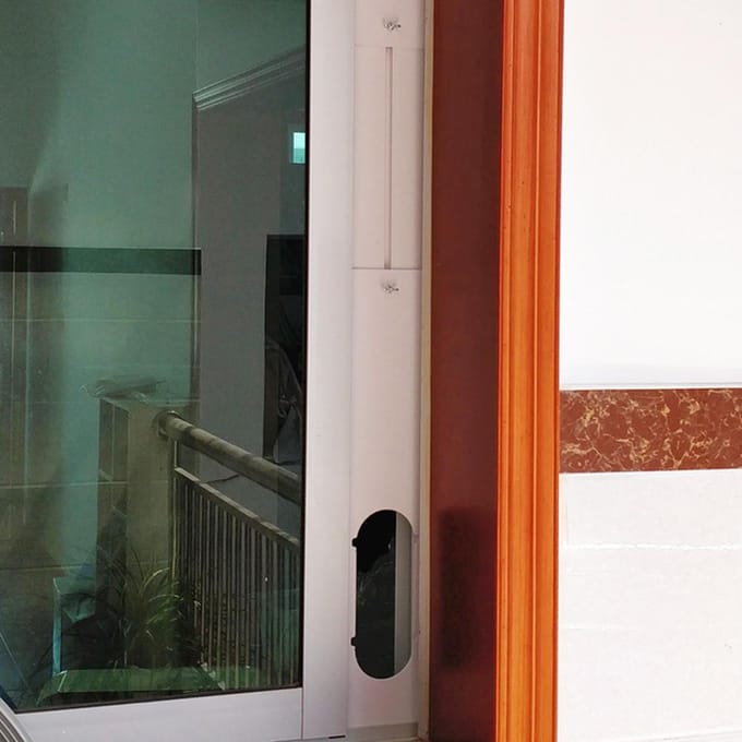 Universele Mobiele Airconditioner Verstelbare Raamafdichtingsplaat Spalk Schot