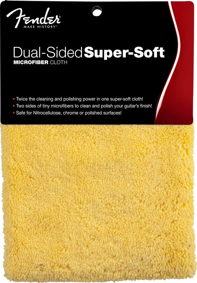 Fender Dual Sided Super Soft Cloth Microfiber - Onderhoudsprodukt voor gitaar