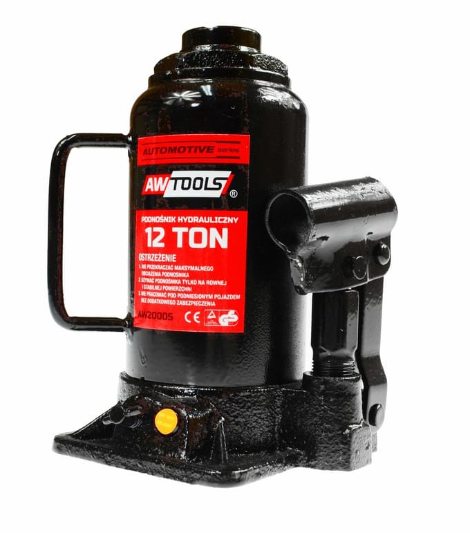 Awtools - Hydraulische Kolomkrik - 12 Ton - 217-405mm