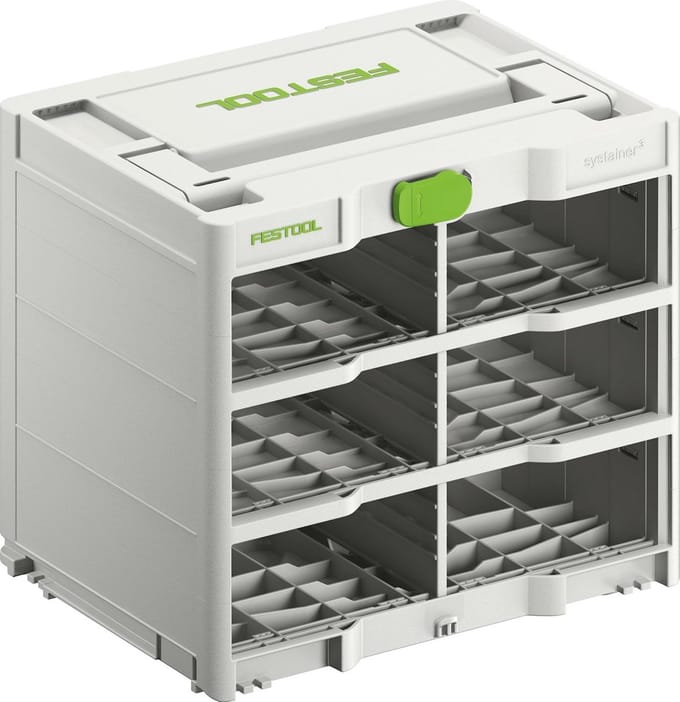 Systainer³ Rack voor 6 Mini Systainers - Modulair Opbergsysteem