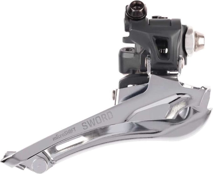 Microshift Fd-g7020-f Voorderailleur Zilver 2 x 10s