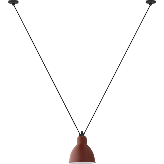 DCWéditions - LES ACROBATES DE GRAS N°323 hanglamp - rood - rond L
