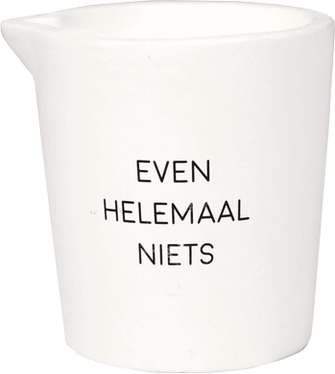 MY FLAME - Massagekaars - Even helemaal niets - Relaxing Chamomile - wit