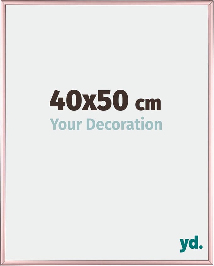 Your Decoration - Fotolijst 40x50 cm - Aluminium - Koper - Kent