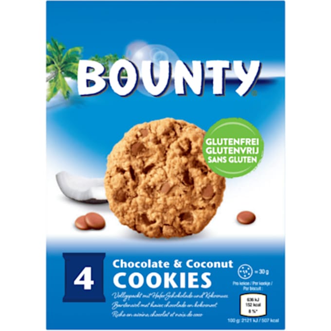 Bounty glutenvrije cookies