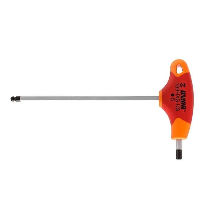 Sferische hexagonale T-sleutel Unior 193HXS-US