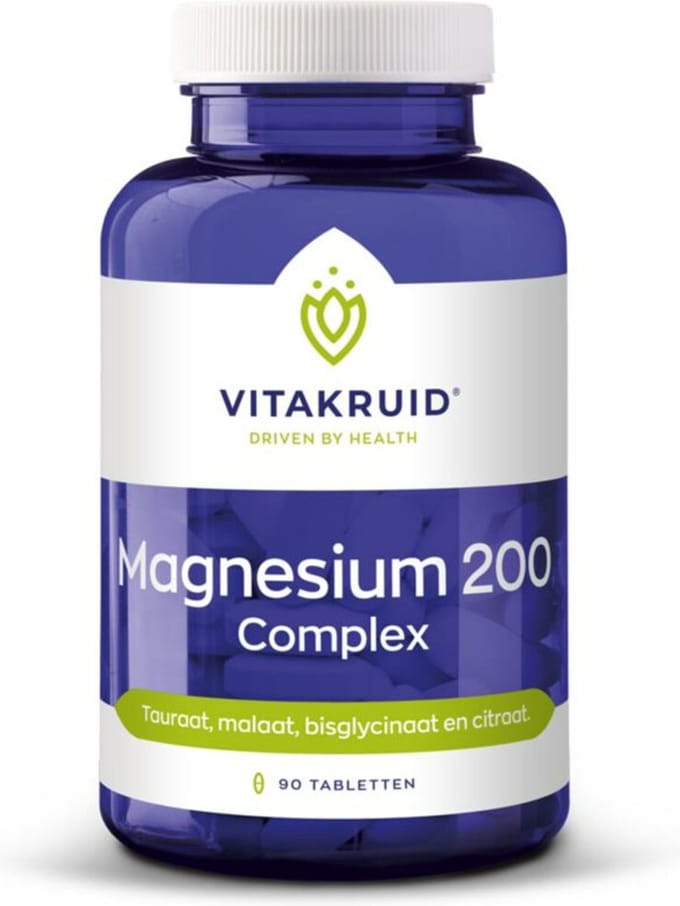 Vitakruid - Magnesium 200 Complex - 90 Tabletten