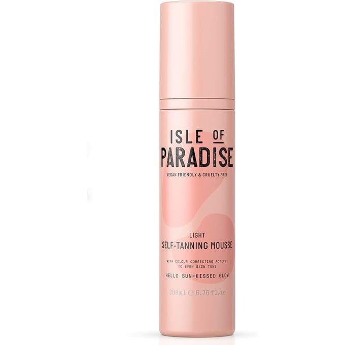 Isle of Paradise - Light Self Tanning Mousse 200 ml