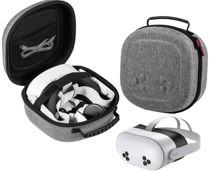EtuiTab Serie - Beschermhoes VR - Meta Quest 3S - Maximale Bescherming - Grote Capaciteit