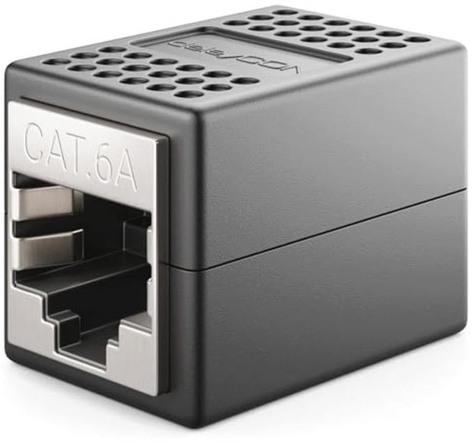 RJ45 Koppeling - LAN Kabel Uitbreiding voor Cat5 Cat6 Cat7 Cat8 Netwerken - 10 Gbit/s