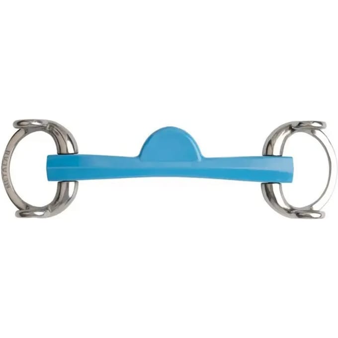 Halve maan paardenbit Metalab Flexi Soft
