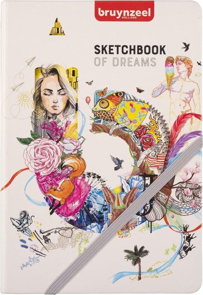 Bruynzeel Creatives Schets/notitieboek A5 140 g/m² 80 vellen